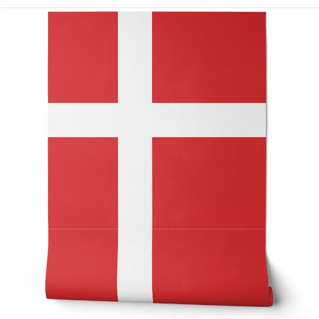 Papier Peint Drapeau du Danemark (Déroulement)