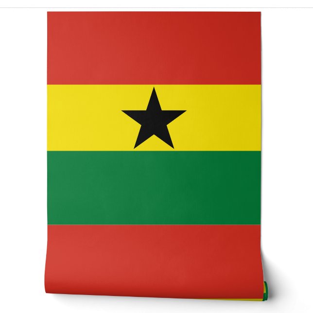 Papier Peint Drapeau du Ghana (Déroulement)