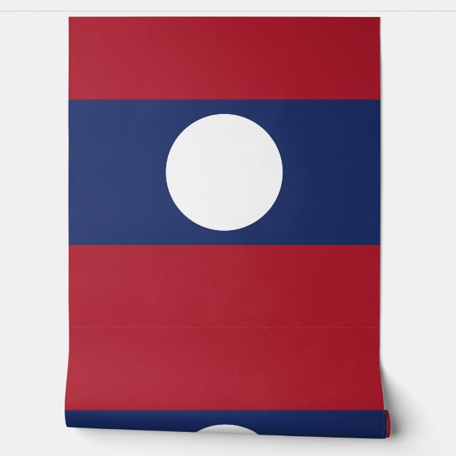 Papier Peint Drapeau du Laos (Déroulement)