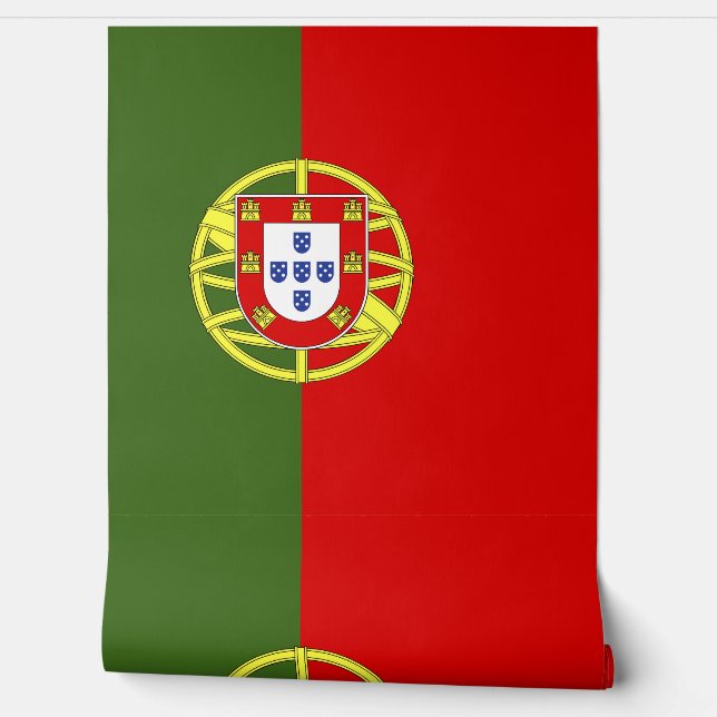 Papier Peint Drapeau du Portugal (Déroulement)