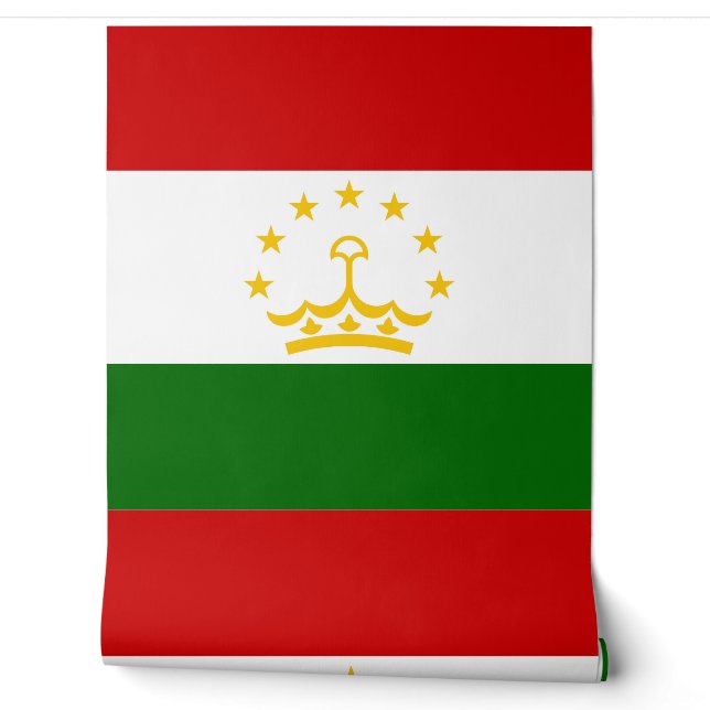 Papier Peint Drapeau du Tadjikistan (Déroulement)