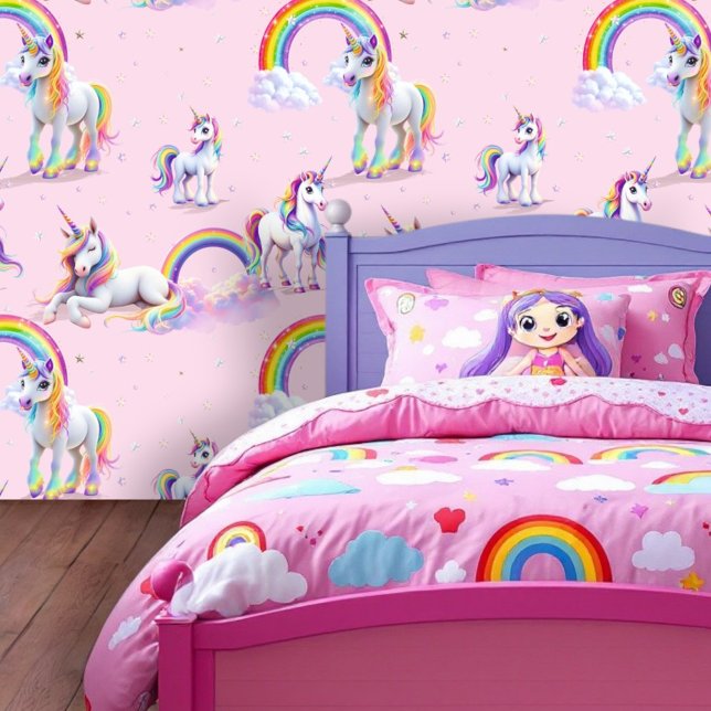 Papier Peint Dreamy Unicorn Skies (Créateur téléchargé)