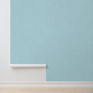 Papier Peint Effet minimaliste moderne de linge bleu