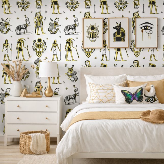 Papier Peint Egyptian Mythology Pharaoh Anubis Inspired Ancient (Créateur téléchargé)