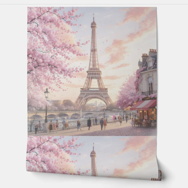 Papier Peint Eiffel (Déroulement)