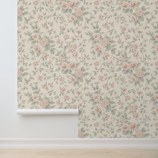 Papier Peint Élégance du jardin vert (Application)