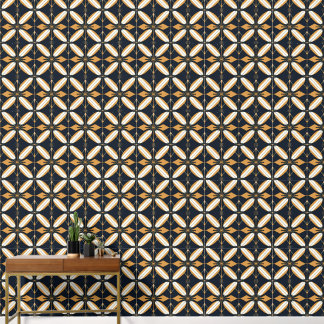 Papier Peint élégant art Déco carrelé motif