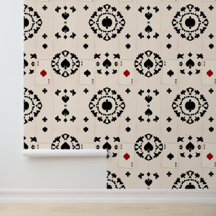 Papier Peint Elégant Casino Royale : Ace & King Playing Card