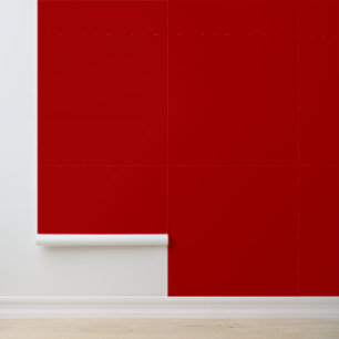 Papier Peint Élégant couleur unie rouge cerise cramoisi audacie