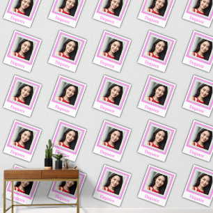 Papier Peint Élégant Customisé Photo Motif rose