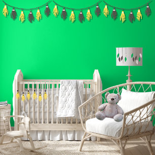 Papier Peint Elégant minimaliste en noir massif Ressort vert co