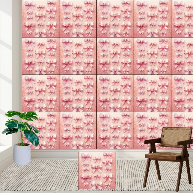 Papier Peint Elégant rose Motif de l'aquarelle des vaches (Créateur téléchargé)