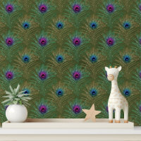 Elégante Parties scintillant Bleue Vert Peacock Pl