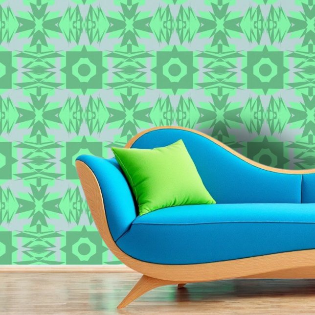 Papier Peint Emerald Mosaic (Créateur téléchargé)