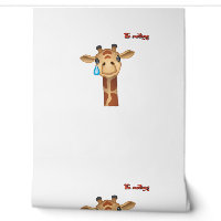 emoji triste visage de girafe en larmes