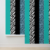 Empreinte de léopard, Zebra Print, Poster de anima