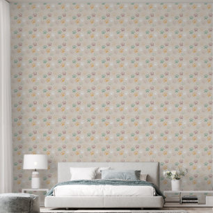 Papier Peint Empreinte de patte