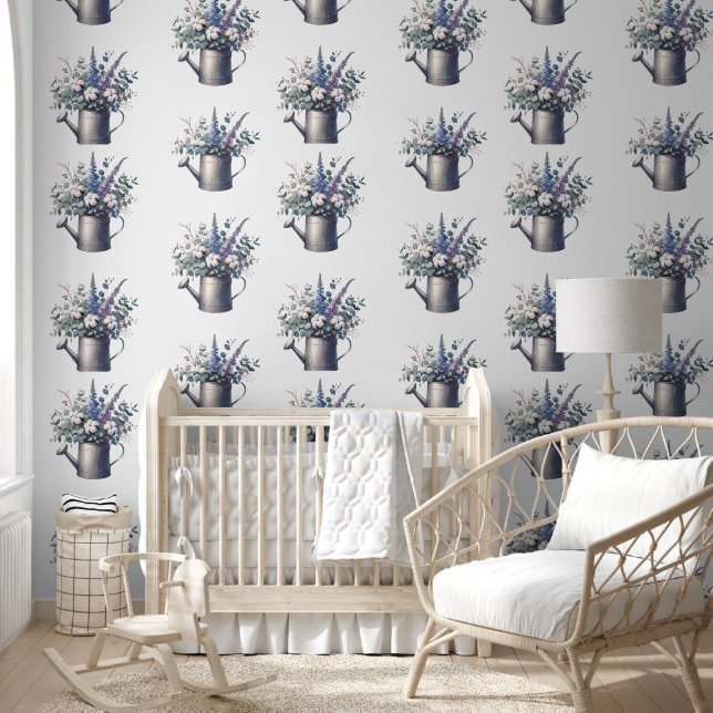 Papier peint en papier peint floral (Enfants)