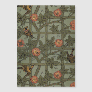 Papier peint en treillis de William Morris