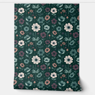 Papier Peint Enchanter le Motif Anémonique