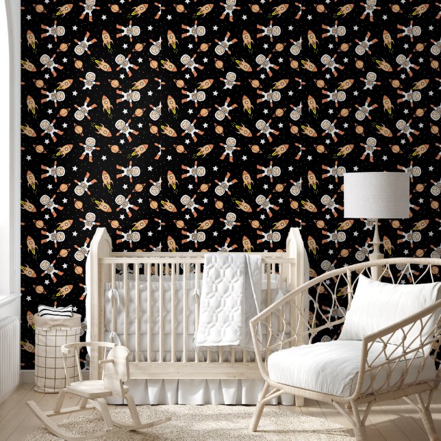 papier peint enfants astronaute  (Enfants)