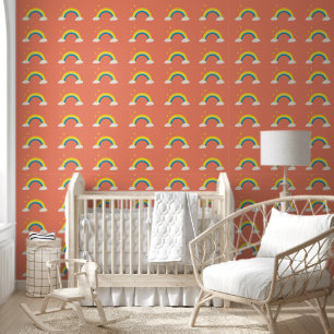Papier Peint Équipe Arc-en-ciel colorée