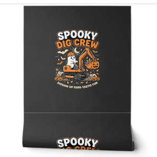 Papier Peint Équipe de fouilles hantées d'Halloween