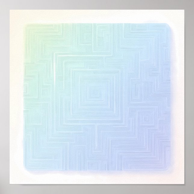 Papier peint et impression d'art Labyrinthe Lumine (Devant)