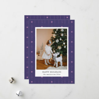Papier Peint Étoiles Violettes Et Roses Carte De F