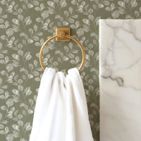 Eucalyptus vert sur Sage Green