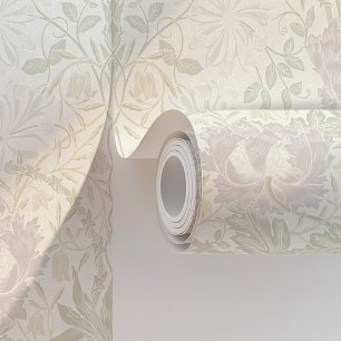 Papier Peint Faded Honeysuckie victorienne édouardienne britann