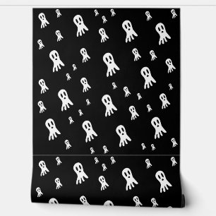Papier Peint Fantômes d'Halloween foncé
