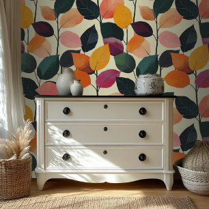 Papier Peint Feuilles botaniques dynamiques Design Peel and Sti