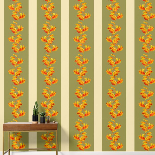 Papier Peint Feuilles de Dogwood sur un (Couloir)