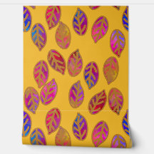 Feuilles glacés en été