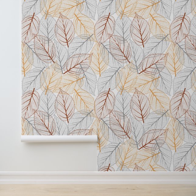 Papier Peint Feuilles Neutre Minimaliste (Application)