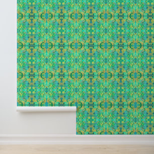 Papier Peint Feuilles verts tropicaux