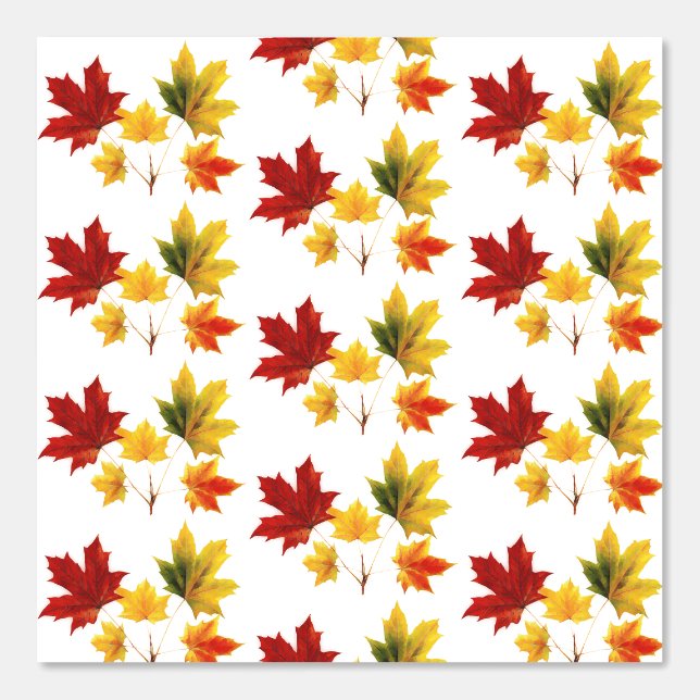 Papier Peint feuilles vintages (Recto)