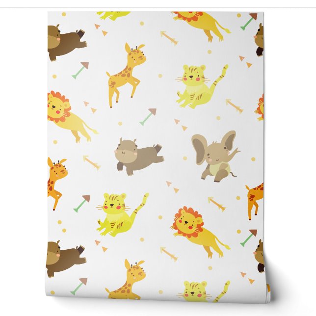 Papier Peint Flèches de safari pour animaux (Déroulement)