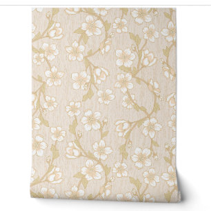 Papier Peint Fleur botanique moderne