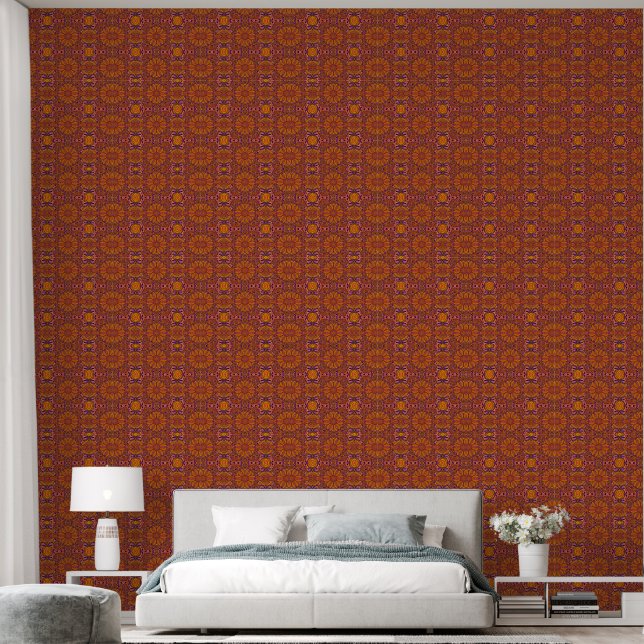 Papier Peint Fleur de cristal 2 (Chambre à coucher)