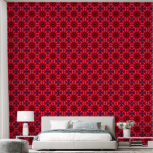 Papier Peint Fleur rouge