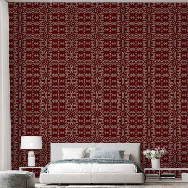 Papier Peint Fleur sauvage Red Dawn (Chambre à coucher)