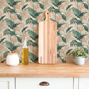 Papier Peint Fleur tropicale vintage