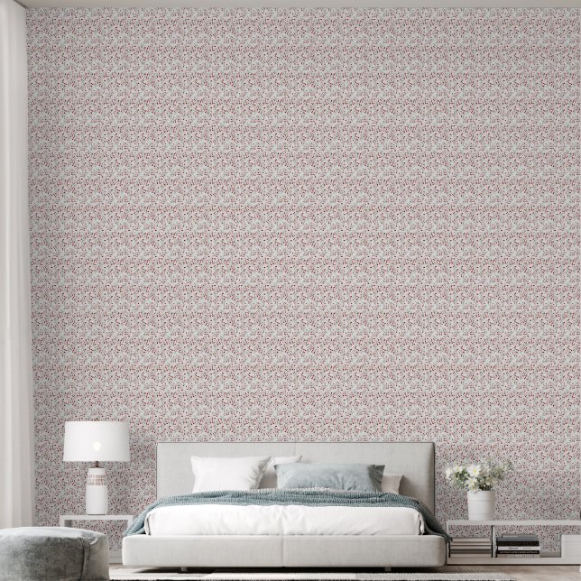 Papier Peint Fleurs (Chambre à coucher)