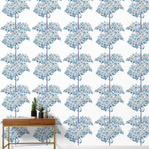 Papier Peint Fleurs de cornouiller sur un