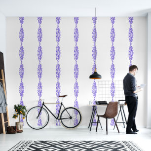 Papier Peint Fleurs de glycines