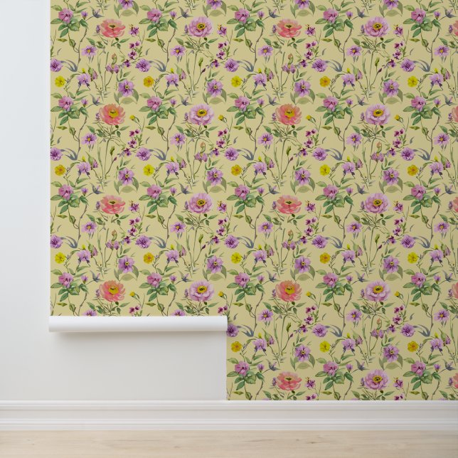Papier Peint Fleurs de printemps (Application)