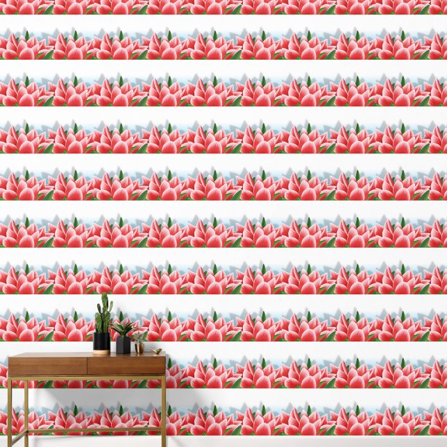 Papier Peint Fleurs de tulipes (Couloir)