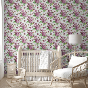 Papier Peint Fleurs du jardin Rose Camellia